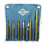 MAYHEW STEEL PRODUCTS PUNCH PIN BRASS 6 PC  KIT MY67006